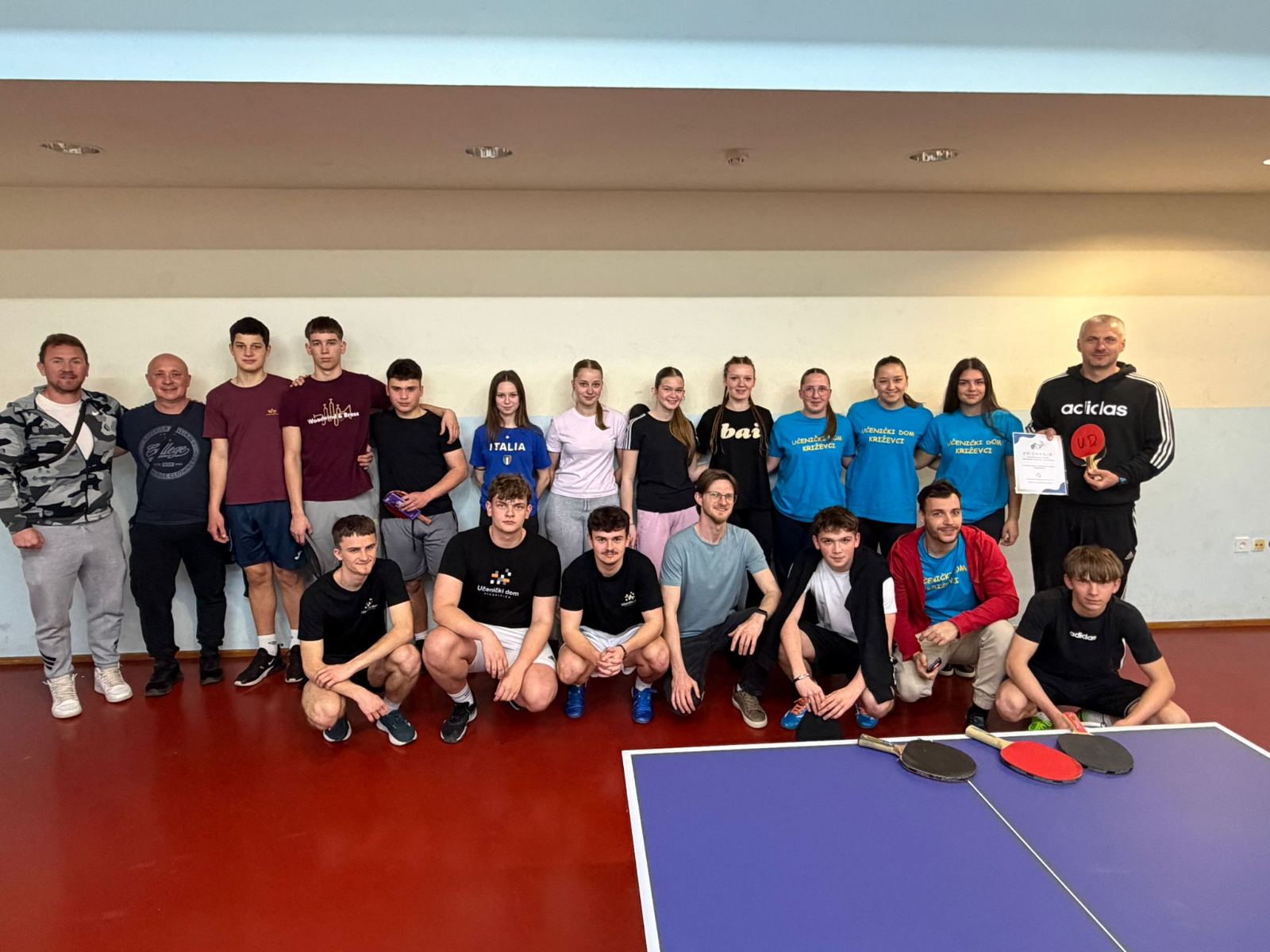 Sportski susreti učeničkog doma