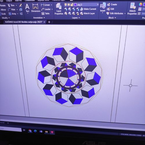 Školsko natjecanje u crtanju – AutoCAD