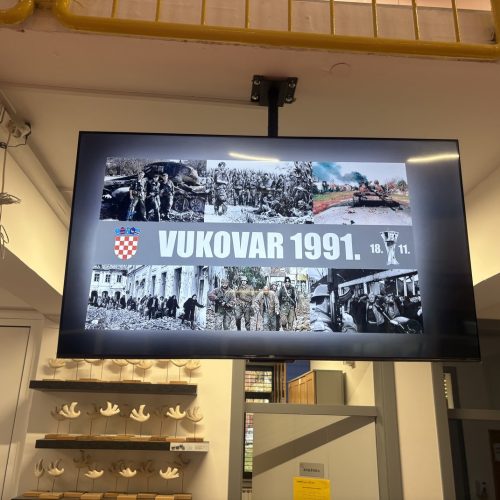 Obilježavanje Dana sjećanja na žrtve Domovinskog rata u Graditeljskoj školi Čakovec