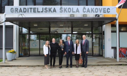 Ministar Fuchs u Graditeljskoj školi Čakovec: Obnova doma i restorana ulazi u završnicu, škola domaćin i policijskog programa