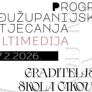 Izlučno natjecanje iz discipline Multimedija