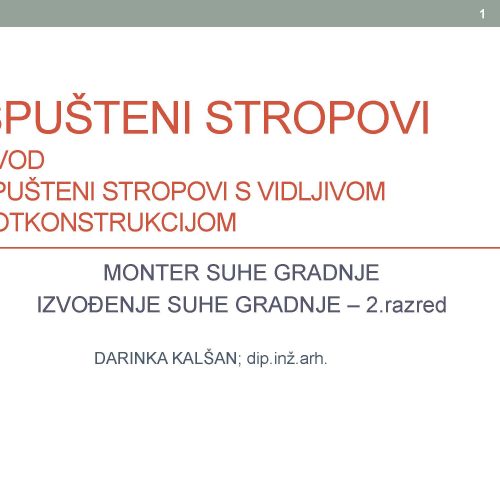 Spušteni stropovi