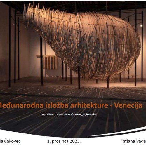Međunarodna izložba arhitekture Venecija 2023.