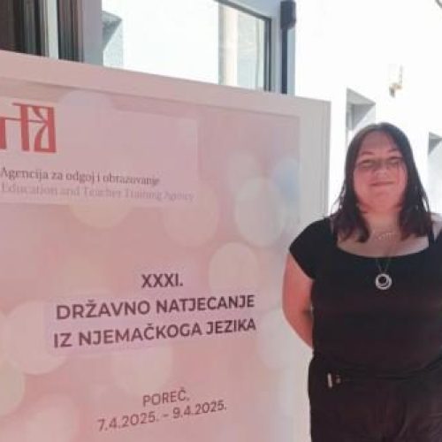 Sjajan uspjeh Eve Horvat na državnoj razini!