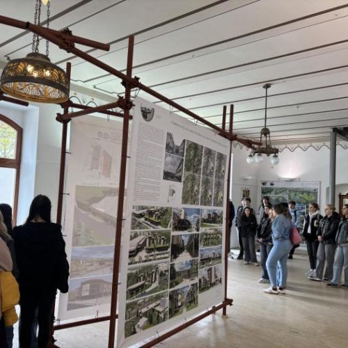 Učenici Graditeljske škole Čakovec na izložbi „Čakovec između stvarnosti i sna“