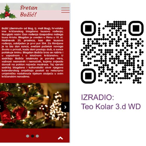 Primjeri dobre prakse – predmet Web projekti – 3 godina 2023./24.